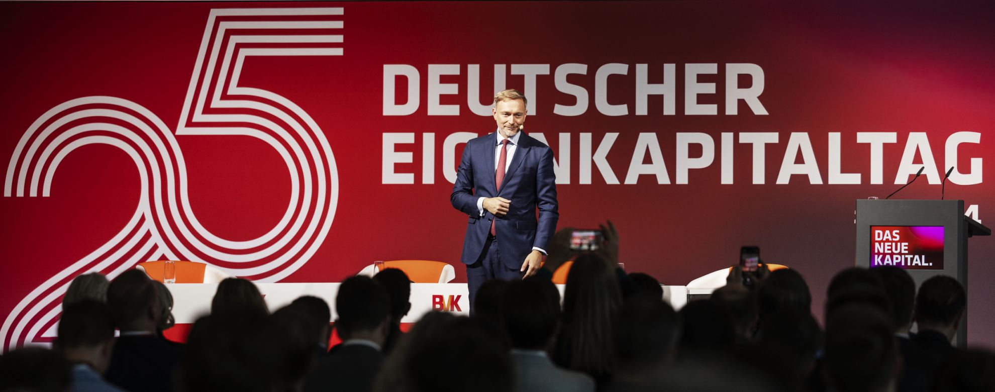 Lindner auf dem 25. DET (2023)